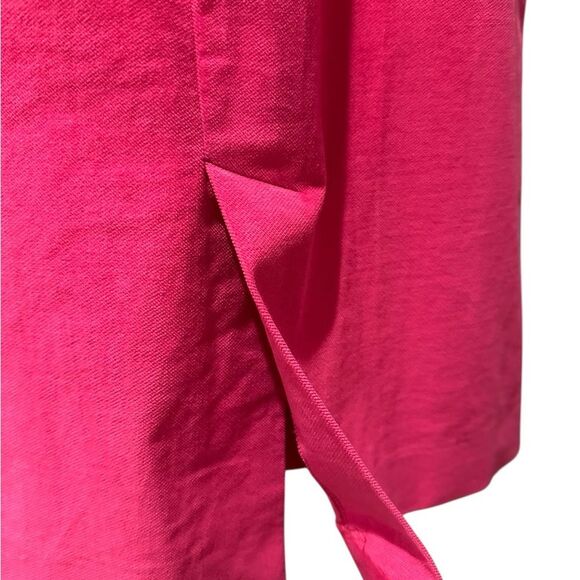 JIL SANDER Sleeveless Pink Midi Dress made in Italy 36/ US size 8 - Picture 4 of 9